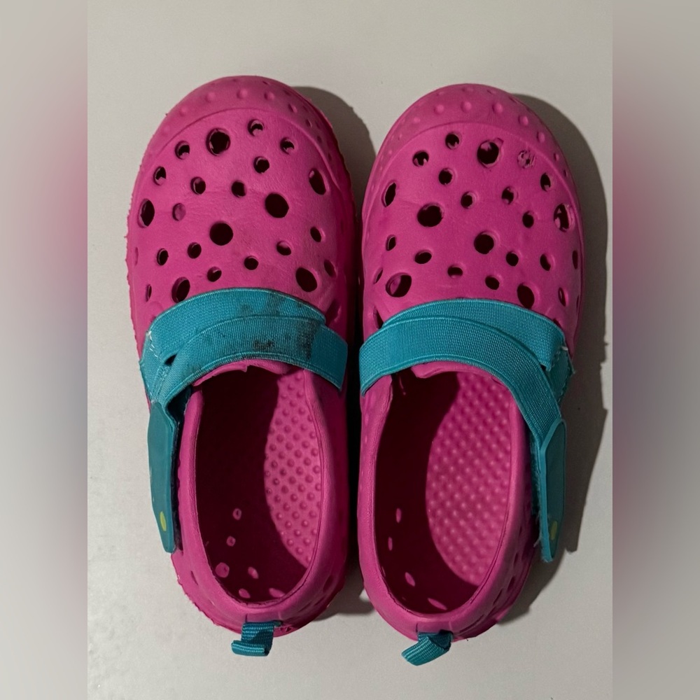 Kids Pink and Blue Clogs